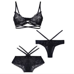 New With Tags * Black * Size Medium * Black Lingerie Gift Box Included